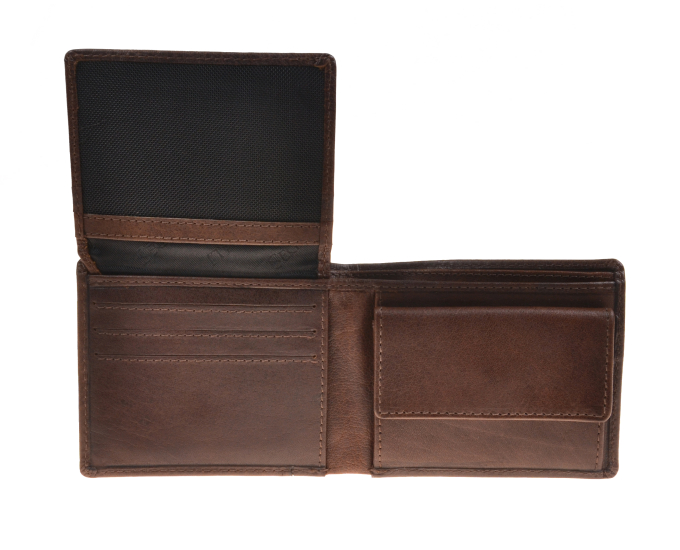 Pánska kožená peňaženka SEGALI 50758 hnedá