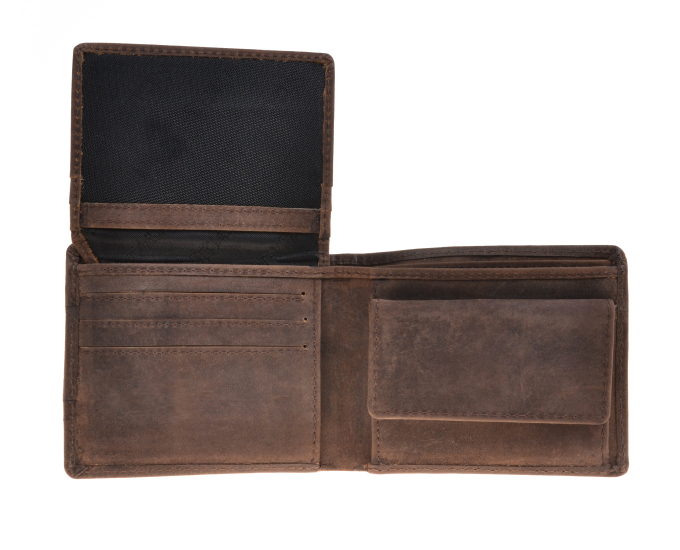 Pánska peňaženka kožená SEGALI 50934 hnedá