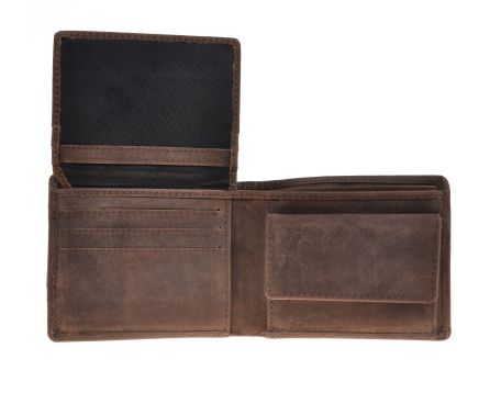 Pánska peňaženka kožená SEGALI 50934 hnedá