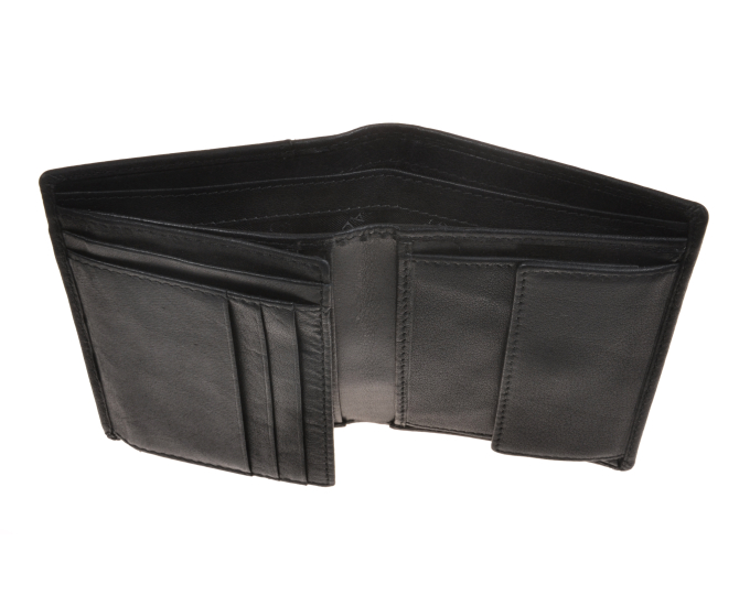 Pánska kožená peňaženka SEGALI 51092 čierna
