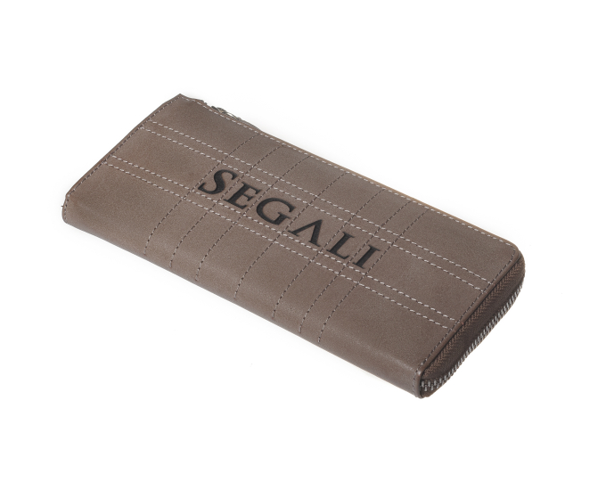 Dámska kožená peňaženka SEGALI 4993 taupe