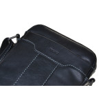 Pánský kožený crossbag SEGALI 25578 černý
