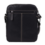 Pánský kožený crossbag SEGALI 25578 černý