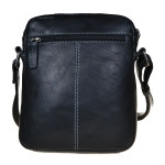 Pánský kožený crossbag SEGALI 25578 černý