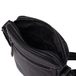 Pánský kožený crossbag SEGALI 25578 černý