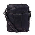 Pánský kožený crossbag SEGALI 25578 černý