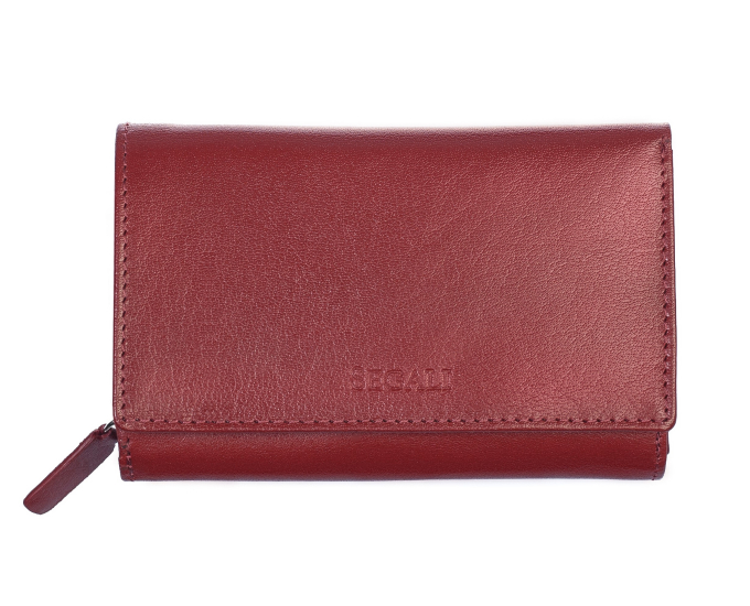 Dámska kožená peňaženka SEGALI 70091 A červená