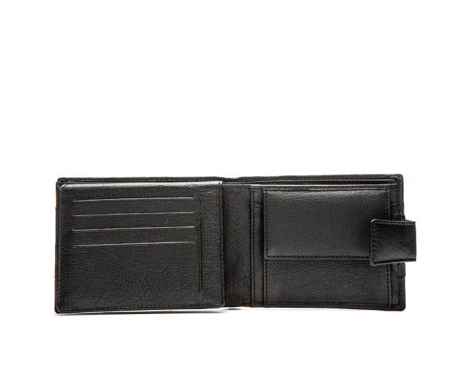 Pánska kožená peňaženka SEGALI 61325 čierna