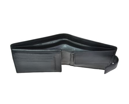 Pánska kožená peňaženka SEGALI 61325 CC čierna