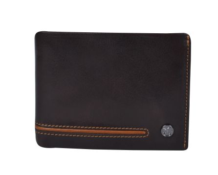 Pánska kožená peňaženka SEGALI 753 115 2007 tm. hnedá/koňaková