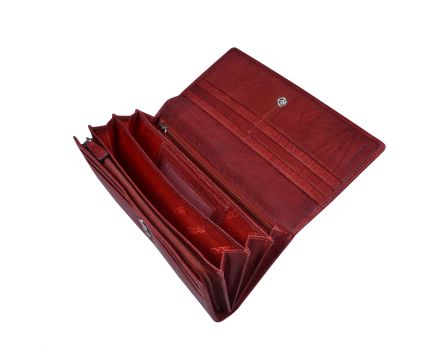 Dámska kožená peňaženka SEGALI 7120 portwine