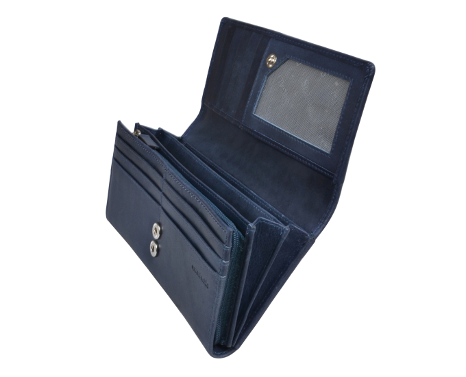 Dámska kožená peňaženka SEGALI 7052 indigo