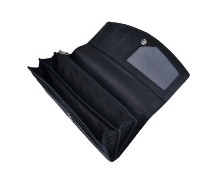 Dámska kožená peňaženka SEGALI 7056 čierna