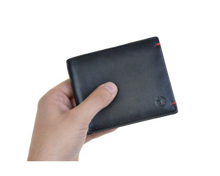 Pánska kožená peňaženka SEGALI 7108 čierna