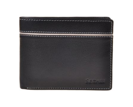 Pánska kožená peňaženka SEGALI 7101 čierna