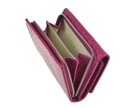Dámska kožená peňaženka SEGALI 910 19 8184 ružová