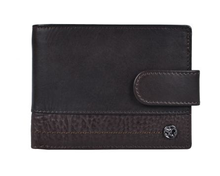 Pánska kožená peňaženka SEGALI 951 320 005 l tmavo hnedá