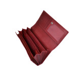 Dámska kožená peňaženka SEGALI 07 červená