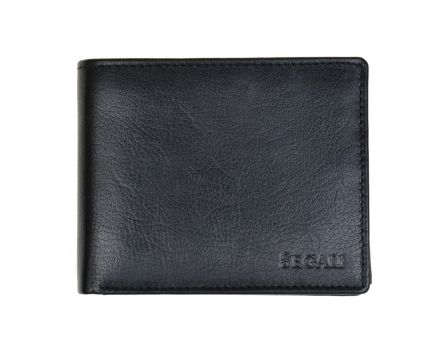 Pánska peňaženka kožená SEGALI 7265 čierna