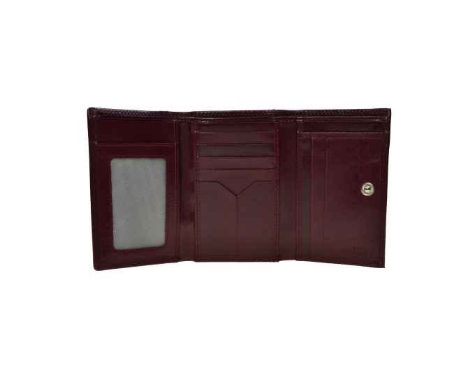 Dámska kožená peňaženka SEGALI 100B cherry red