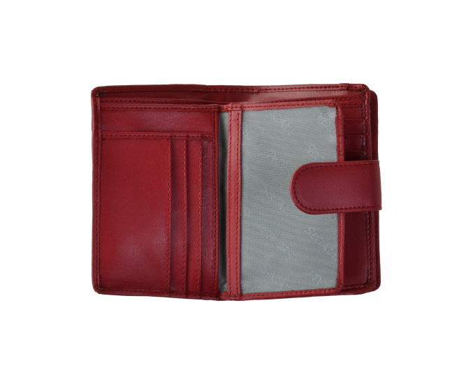 Dámska kožená peňaženka SEGALI 50313102 červená