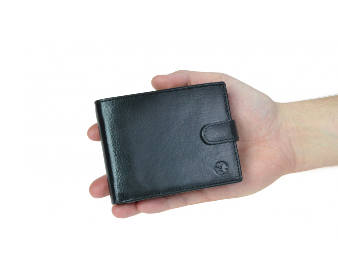 Pánská kožená peněženka SEGALI 103AL černá