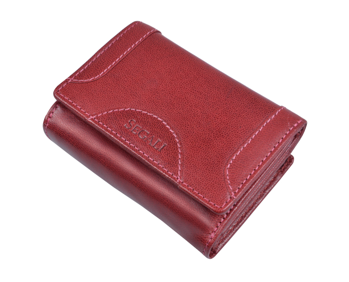 Dámska kožená peňaženka SEGALI 7196 B portwine