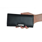Dámska kožená peňaženka SEGALI 7066 čierna