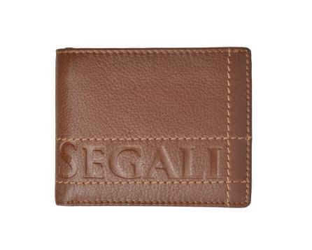 Pánská kožená peněženka SEGALI 19052 tan