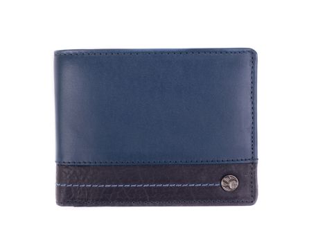 Pánska kožená peňaženka SEGALI 951 320 005 WL modrá/modrá