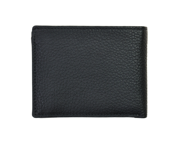 Pánska kožená peňaženka SEGALI 725 166 2071 čierna/sivá