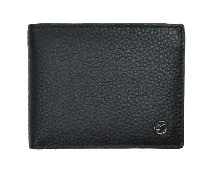 Pánska kožená peňaženka SEGALI 725 166 2071 čierna/sivá