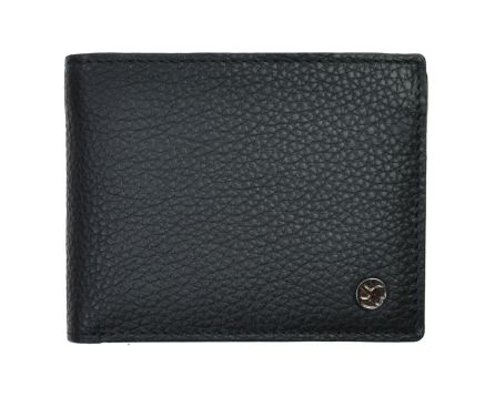 Pánska kožená peňaženka SEGALI 725 166 2071 čierna/sivá