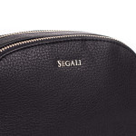 Kožená kabelka SEGALI 12 čierna