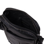 Pánský kožený crossbag SEGALI 25578 černý