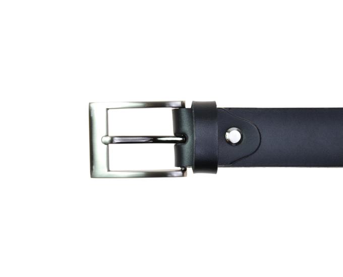 Opasek kožený SEGALI 30/100 černý 95 cm