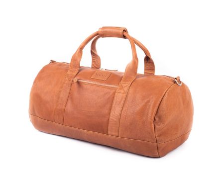 Cestovná taška kožená SEGALI 1010 koňak