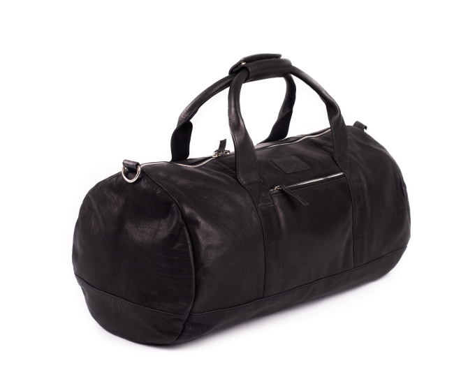 Cestovná taška kožená SEGALI 1010 čierna