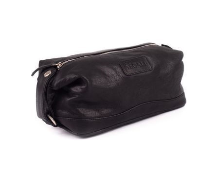 Kozmetická taštička kožená SEGALI 1030 čierna