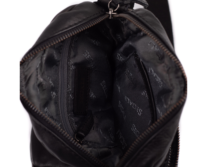 Pánska taška cez rameno SEGALI 29413 čierna
