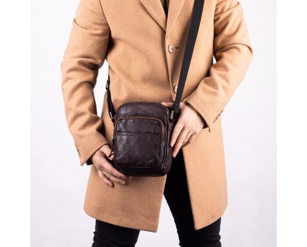 Pánska taška cez rameno SEGALI 29413 hnedá