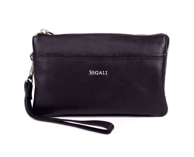 Dámská kožená kabelka SEGALI 8002 černá