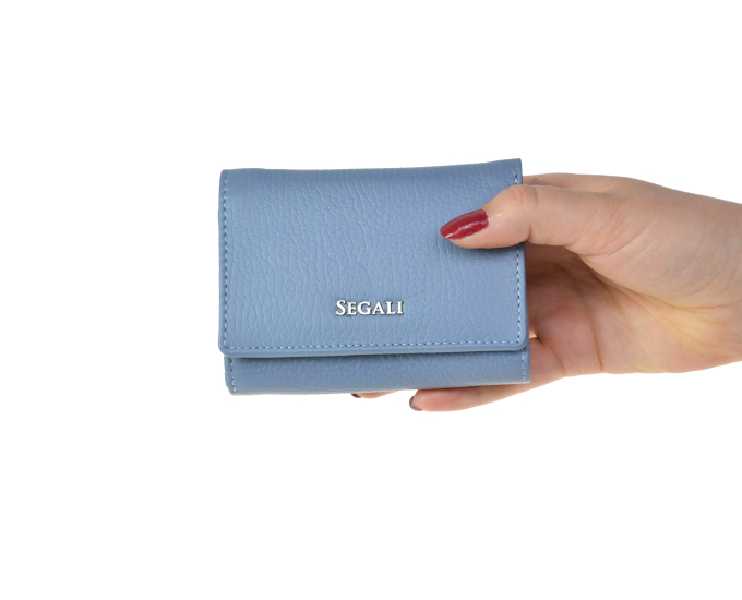 Dámska peňaženka kožená SEGALI 7106 B lavender