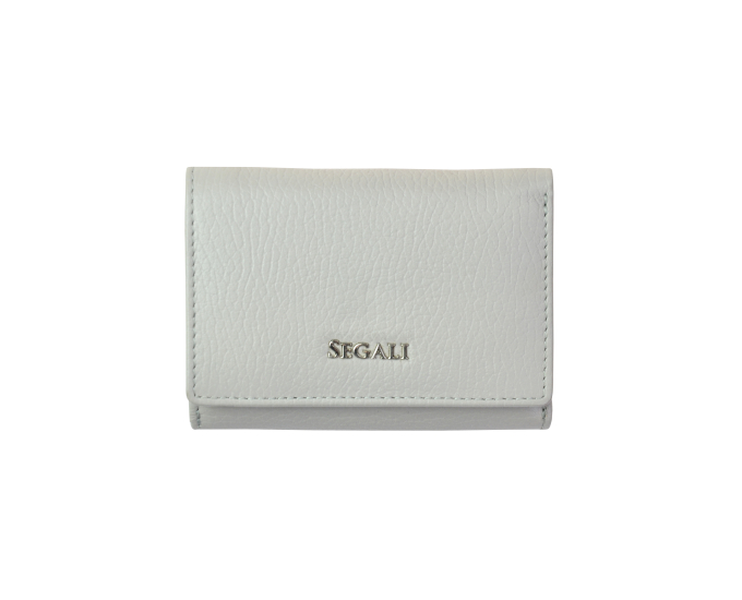 Dámska peňaženka kožená SEGALI 7106 B sivá