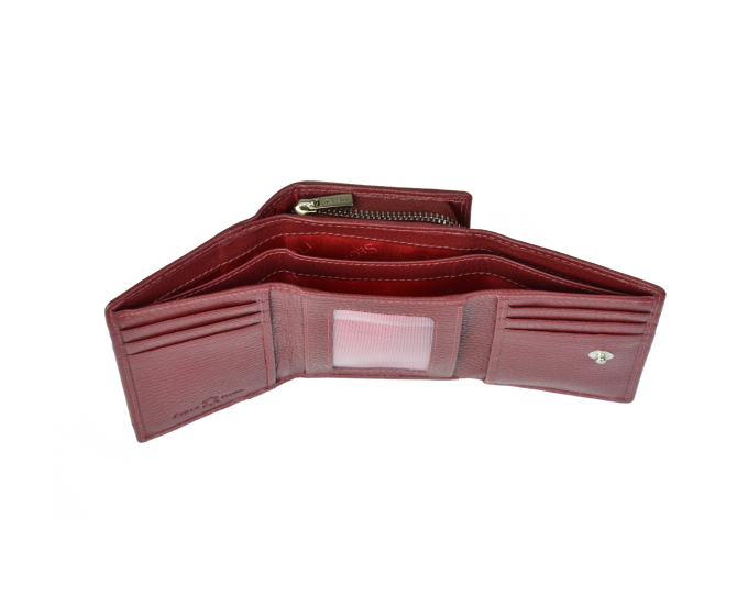 Dámska peňaženka kožená SEGALI 7106 B bordo