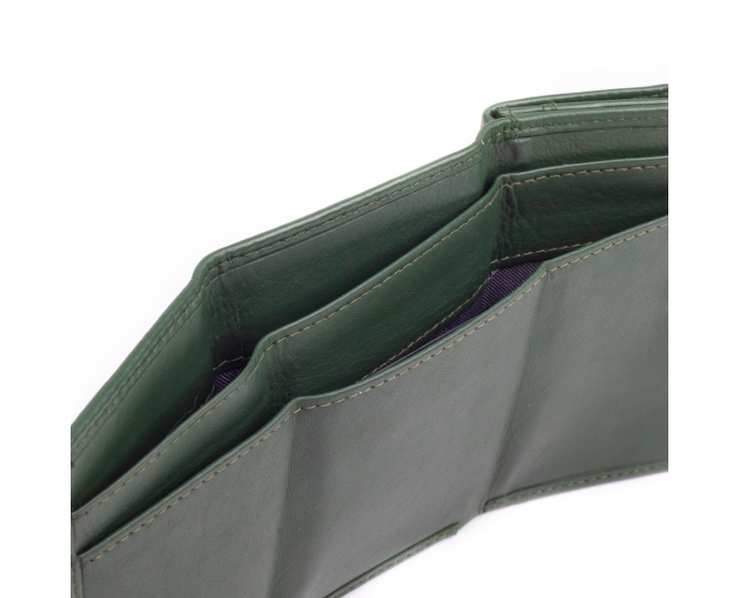 Dámská peněženka kožená SEGALI 1756 zelená
