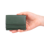 Dámská peněženka kožená SEGALI 1756 zelená