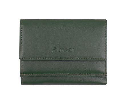 Dámská peněženka kožená SEGALI 1756 zelená