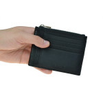 Kožená dokladovka SEGALI 7486 A čierna