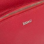 Dámsky batoh kožený SEGALI 9026 rojo
